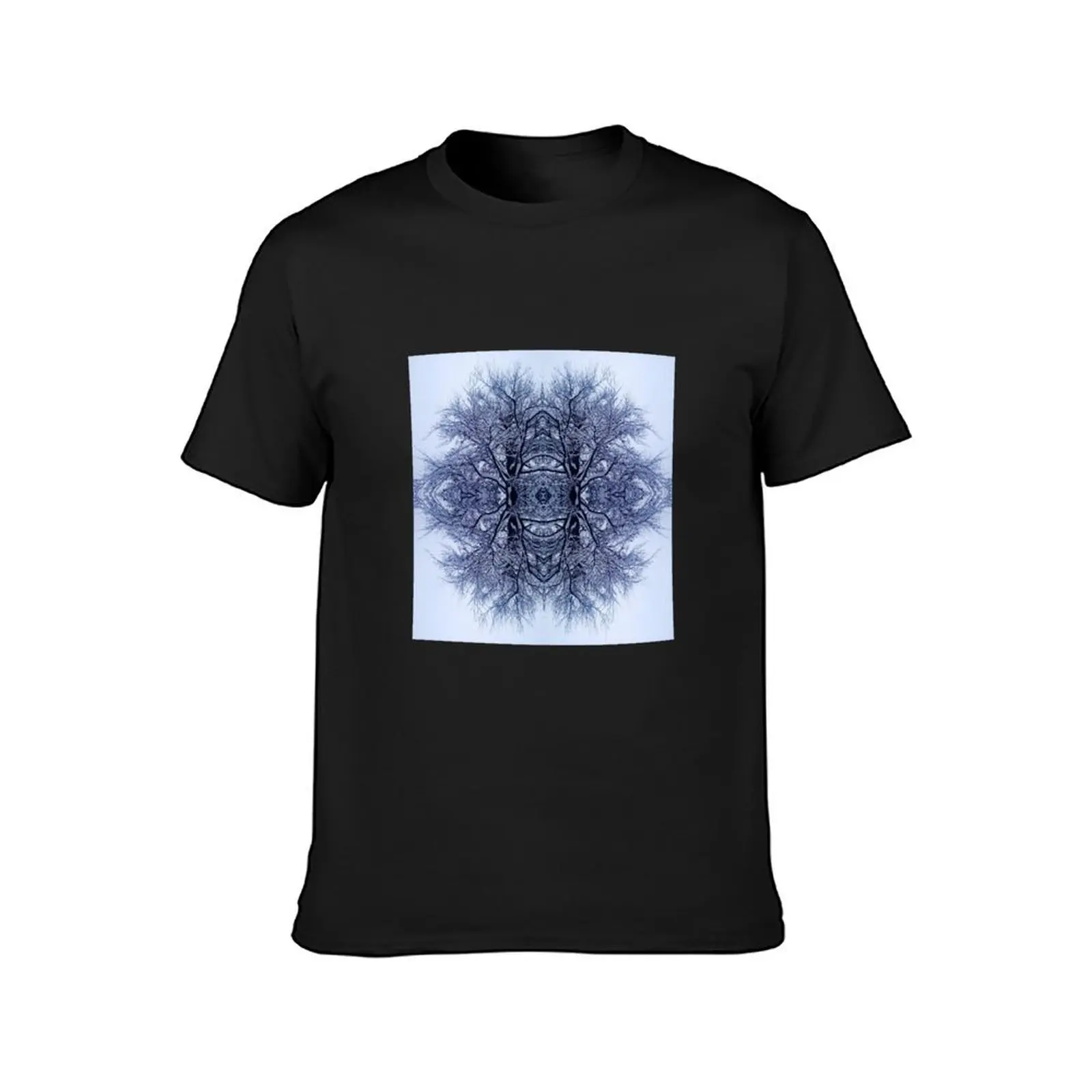 Zurich Tree in Winter T-shirt customs quick drying anime clothes black t-shirts for men