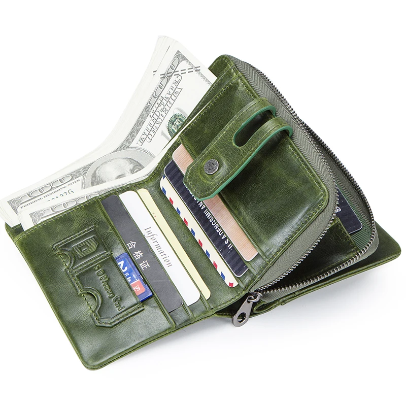 جلد طبيعي المرأة محفظة صغيرة حقائب الإناث للنساء جودة عالية سستة محفظة نسائية للعملات المعدنية محافظ حامل بطاقة الموضة