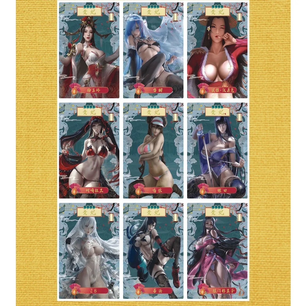Original Backyard Babies Card For Children Goddess Story Raiden Shogun Multi Ironing Gold Limited Game Collection Card Kids Toys
