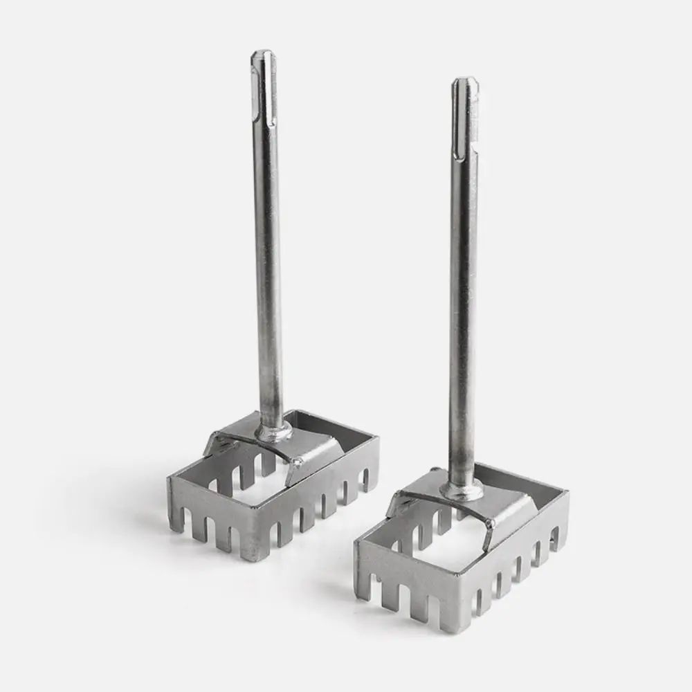 Quick Cutting Square Hole Cutter Punch Slotting Square Socket Puncher Round-handle 2 Pits and 2 Grooves Square-handled 4 Pits