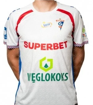 Gornik Zabrze Home Kit Concept Football Jersey Series Jersey Sports Style3D Digital للرجال والنساء والكبار والأطفال والآباء