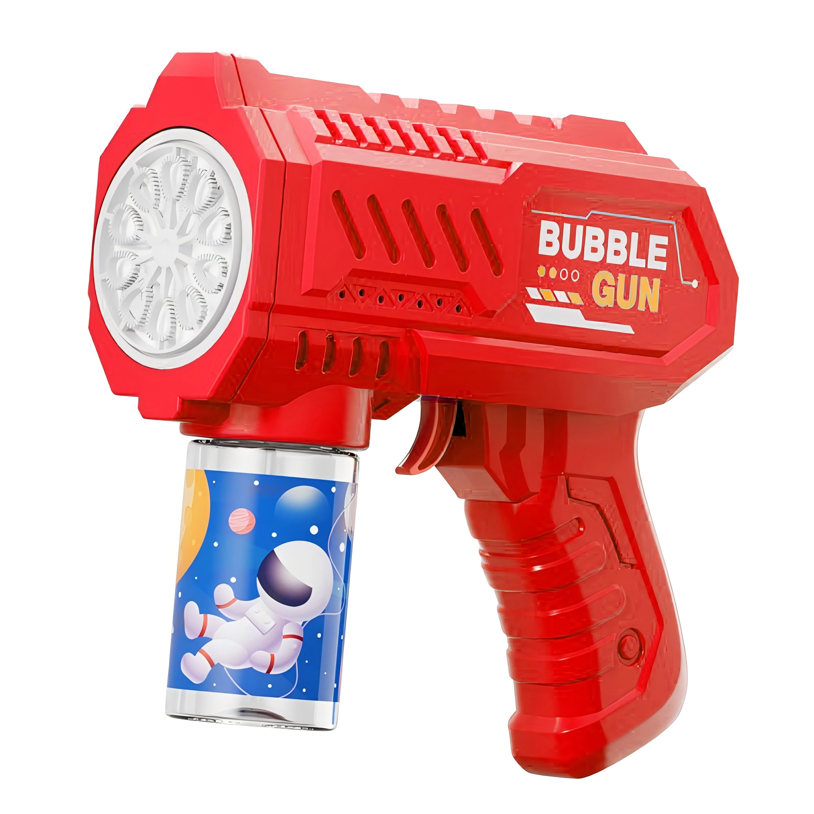 One Pack Of Children's 10 Launcher Handheld Portable Electric Automatic Bubble Gun LED Light For Boys And Girls