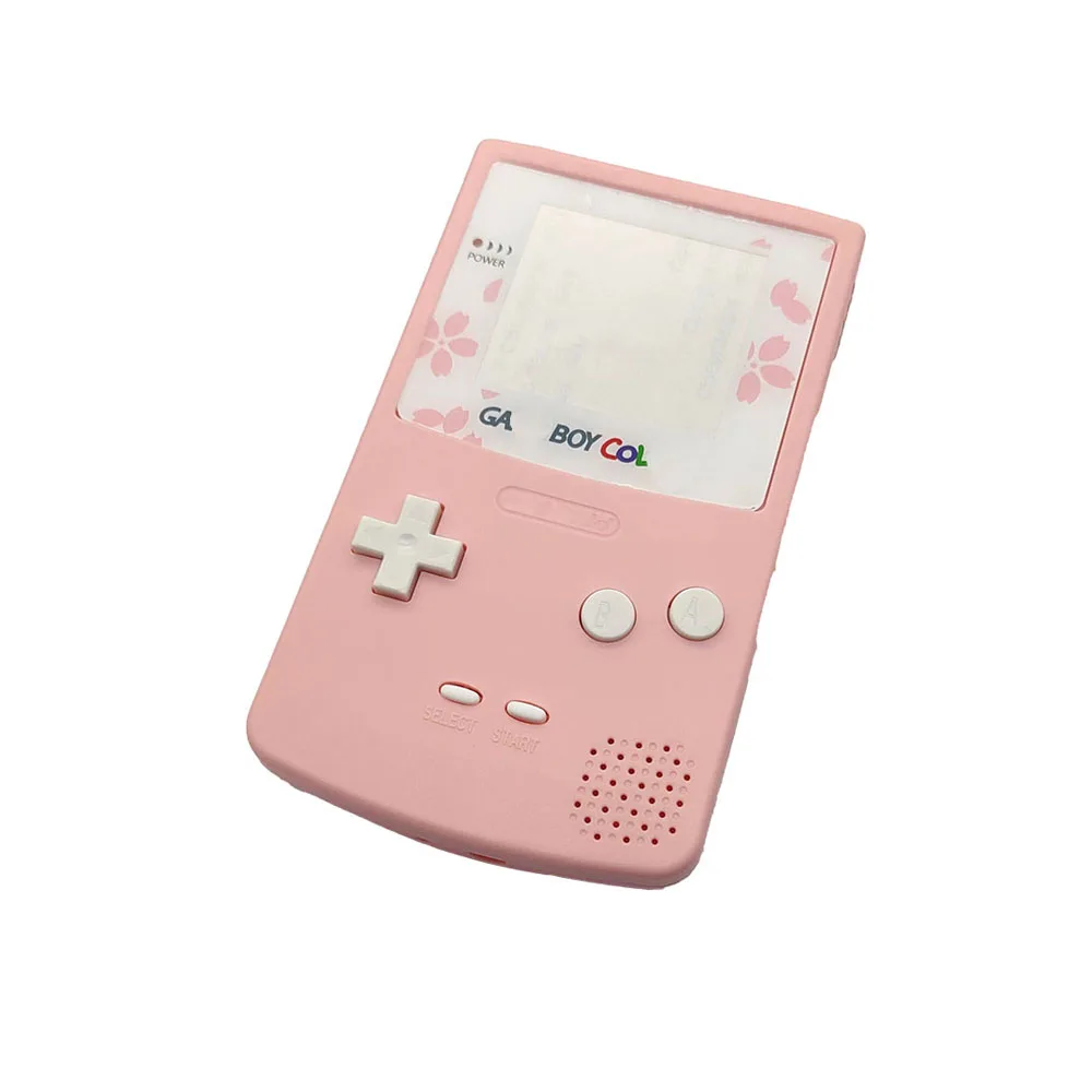 Set lengkap kualitas tinggi cangkang rumah plastik untuk gameboy cangkang warna untuk pengganti perbaikan konsol game GBC