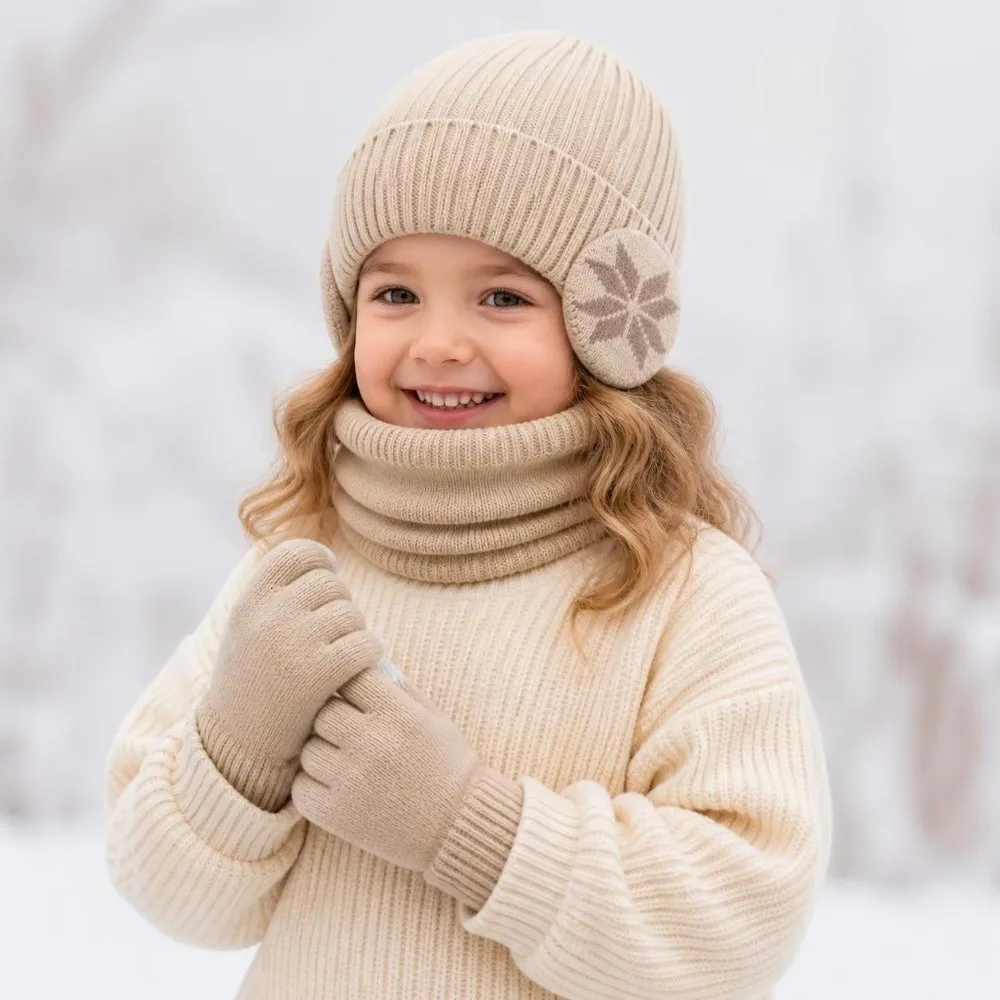 conjunto-de-3-pecas-gorro-de-inverno-quente-cachecol-e-luvas-com-padrao-de-floco-de-neve-luvas-antiderrapantes-gorro-com-protecao-para-as-orelhas-e-resistente-ao-vento