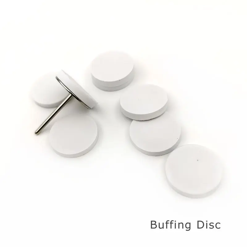 HYTOOS 25mm Polierscheibe Polieren Schleifpapier Keine Metallscheibe Elektrische Nagelbohrer Maschine Bohrer Zubehör – Detail 3