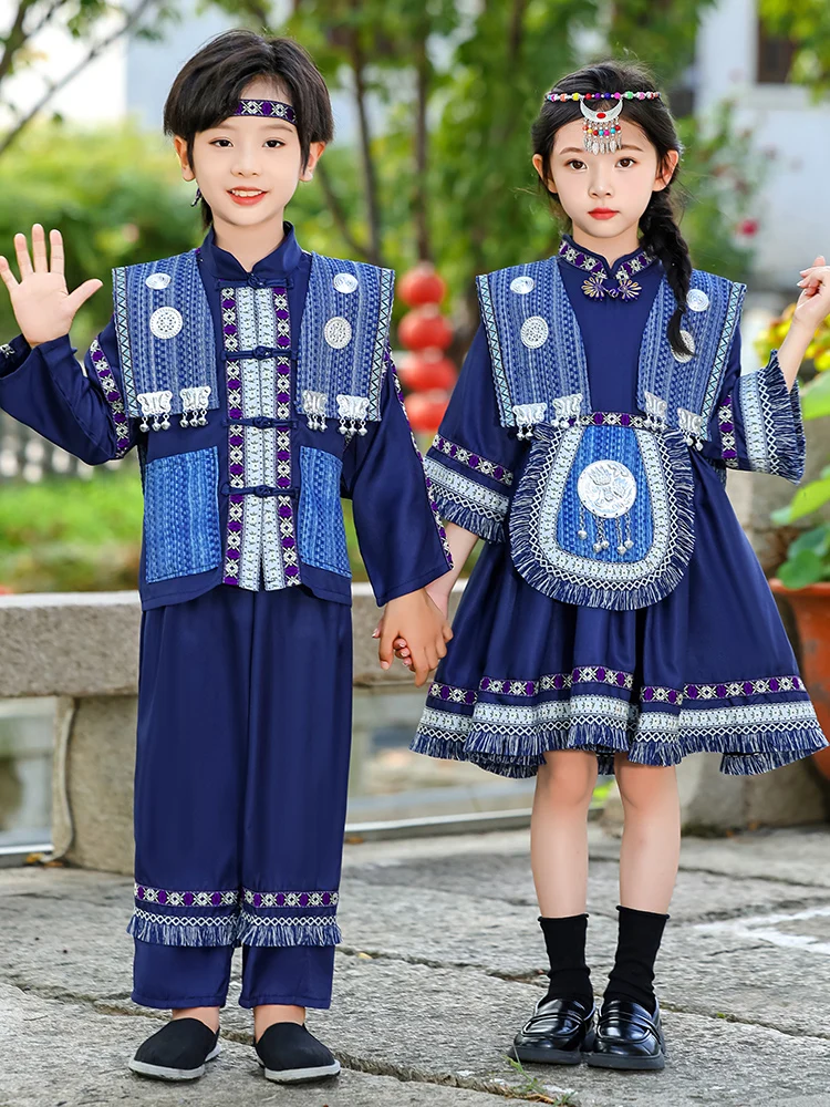 

Новая коллекция 2026: Детская одежда March Tee – традиционные этнические костюмы Minori из полиэстера для мальчиков и девочек, для малышей и дошкольников