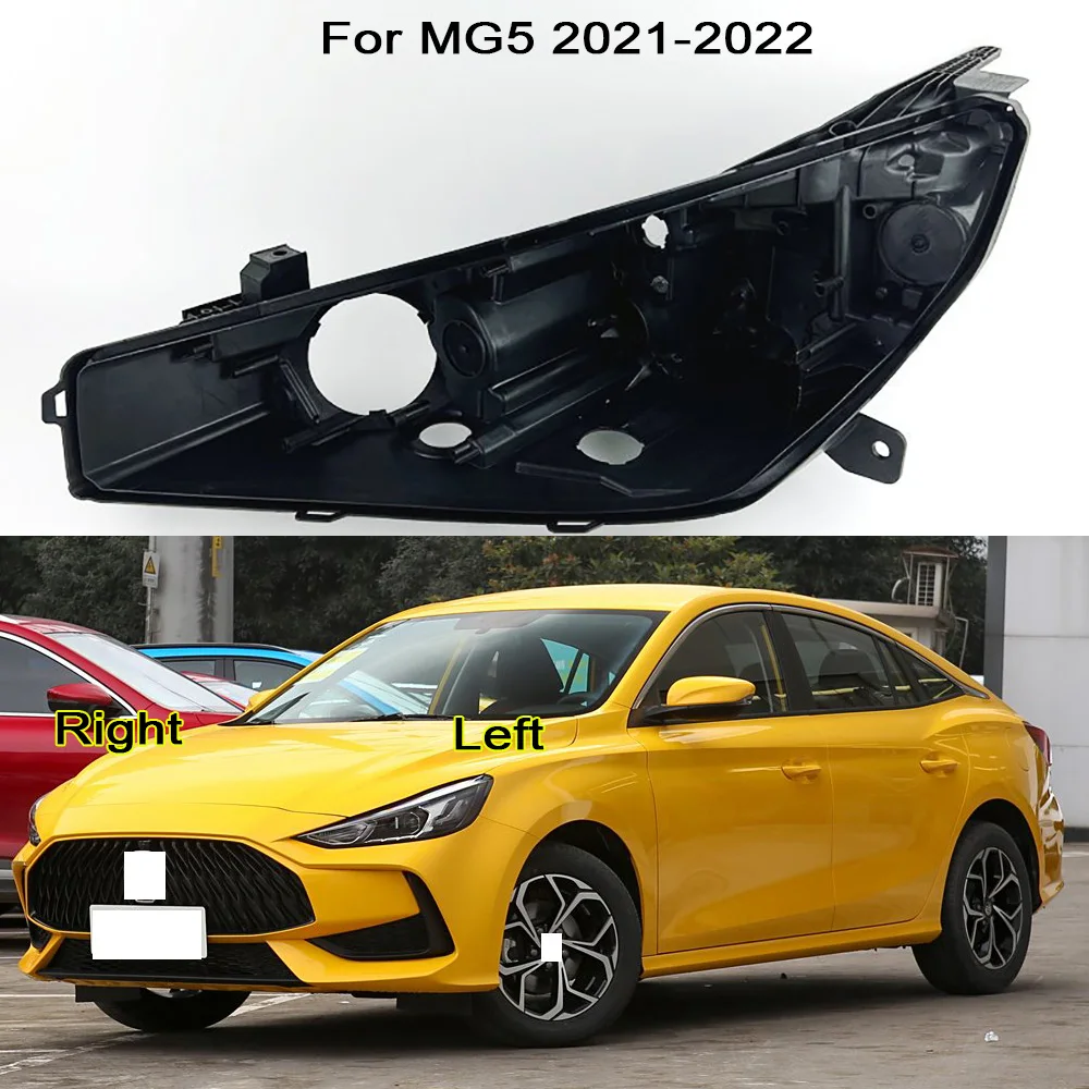 

Headlight base Black Rear Shell For MG MG5 2021-2022 Headlight Base Headlamp House Car Rear Base Auto Headlight Back House