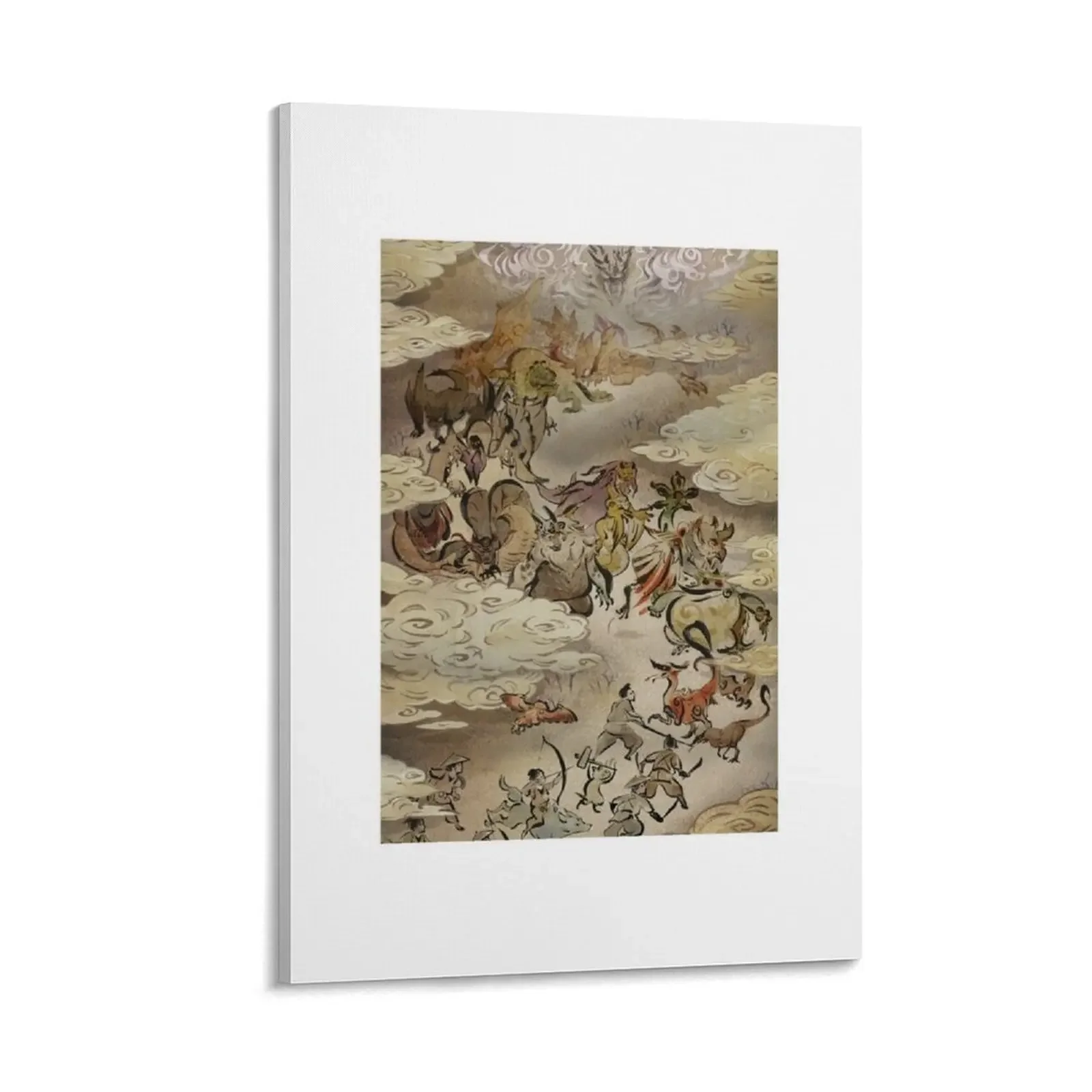 

Monster Hunter Rise - Rampage Canvas Painting stickers & posters posters anime room decorations aesthetic