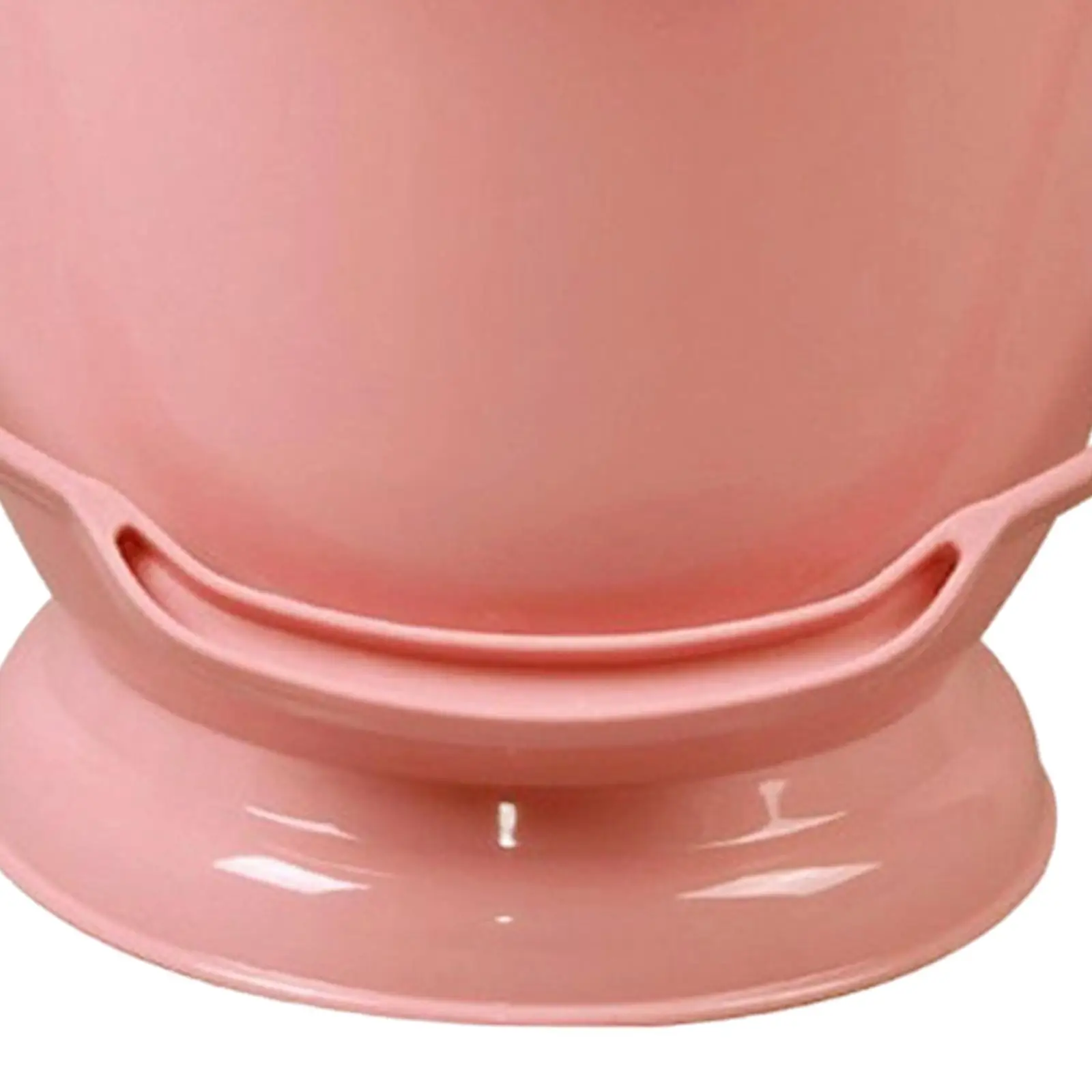 Chamber Pot with Lid Bedpan Spittoon Portable Bedroom Night Pot Urine Bucket