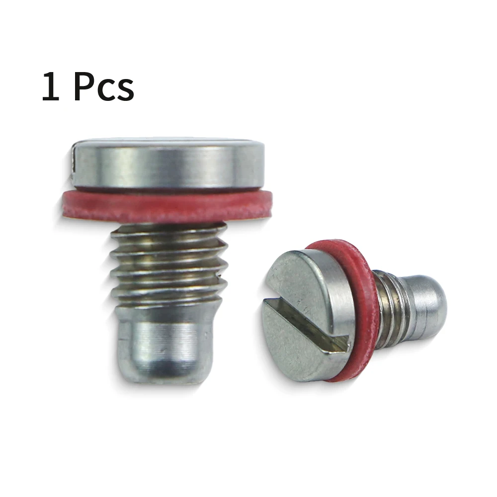 Universal Marine-Grade Magnetic Stainless Steel Drain Plug, 90340-08002-00 Screw For Yamaha 5HP-115HP Outboard Lower Unit