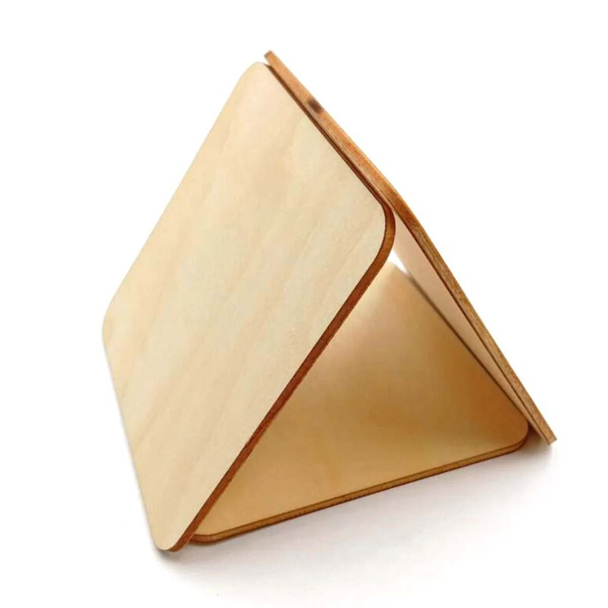 

50Pcs DIY Wood Slice Wooden Coaster 5x5cm Smooth Heat Resistant Cup Bowl Holder Pad Simple Square Non Mat for Table Protection