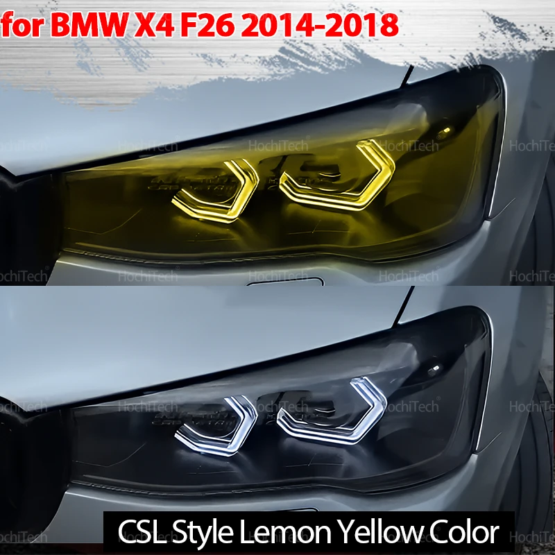 

Ultra Bright M4 style Daytime Angel Eye Lemon Yellow Light Kit DRL for BMW X4 F26 14-18 XDrive20i 28i 35i M40i 20d 30d 35d