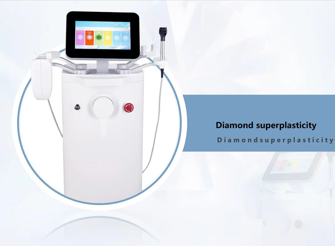 

2025 New Arrival 2 in 1 Diamond Superplasticity Face & Body Contouring Cellulite Reduction Skin Tighten Anti-aging Beauty Device