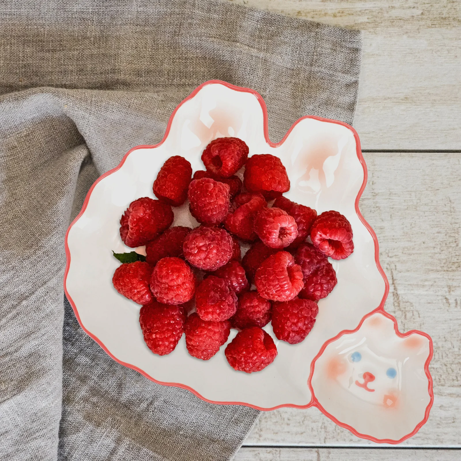 

Ceramic Dumpling Dish Premium Multi-Function Food Plate Home Supply Compact Reusable Serving Tray for Sushi Party