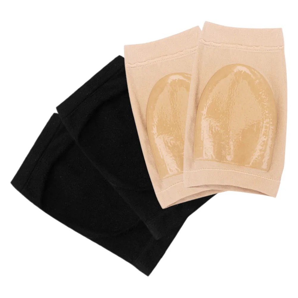 2Pairs Cracked Heel Repair Socks Silicone Moisturizing Heel Socks with Elastic Ankle Support for Dry Cracked Feet Foot Spa Sleep