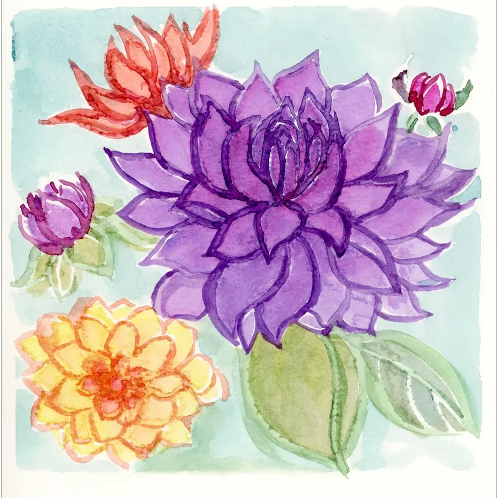 ATC Monteith and Dahlias Large Stencil For DIY Scrapbooking Crafts Maker Photo Album Template Handmade Decoration 2026 New - view 5