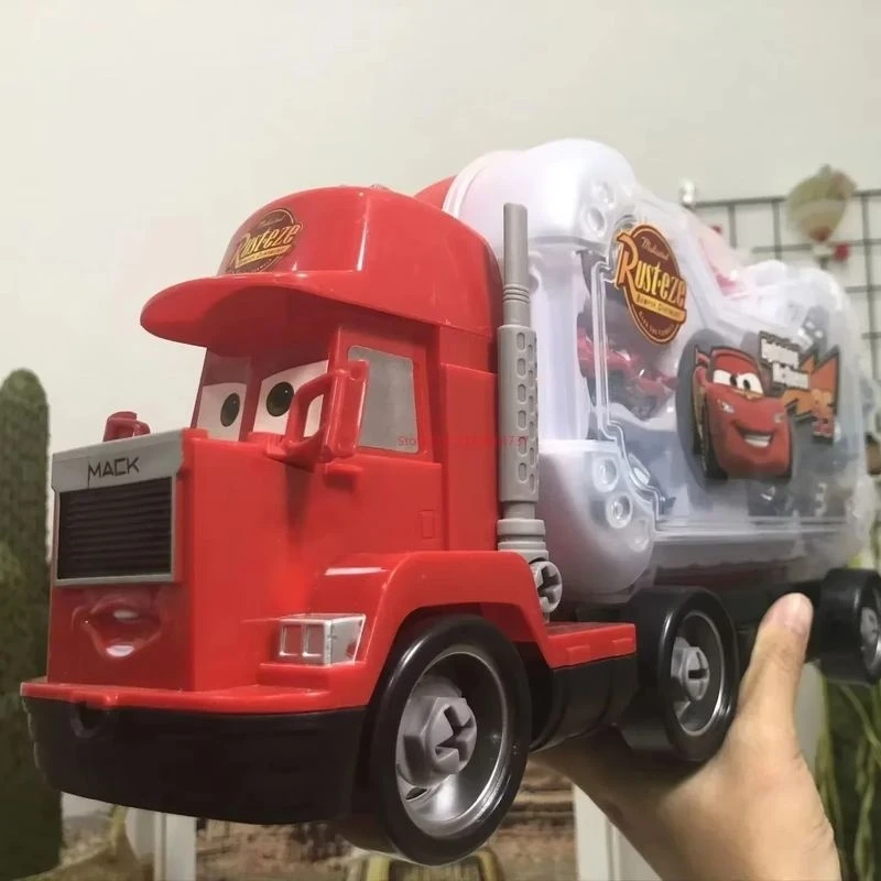 مجموعة ألعاب سيارة ديزني بيكسار لايتنينج ماكوين جاكسون ستورم مايك واريور نموذج شاحنة ألعاب سيارات وسيم للأطفال #2