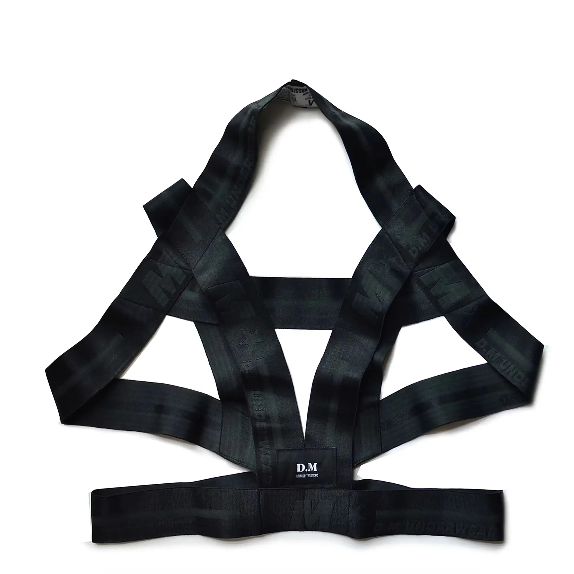 

Черный и белый мужской нагрудный ремень-жилет для панк-костюмов, рейв-вечеринок, гей-одежды, вечеринок