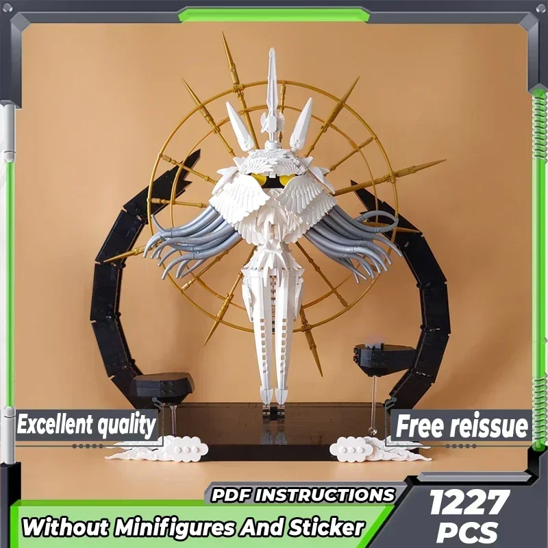 

Popular Game Angel Model Moc Building Bricks Hollow Knight Technology Modular Blocks Gifts Christmas Toys DIY Sets Assembly