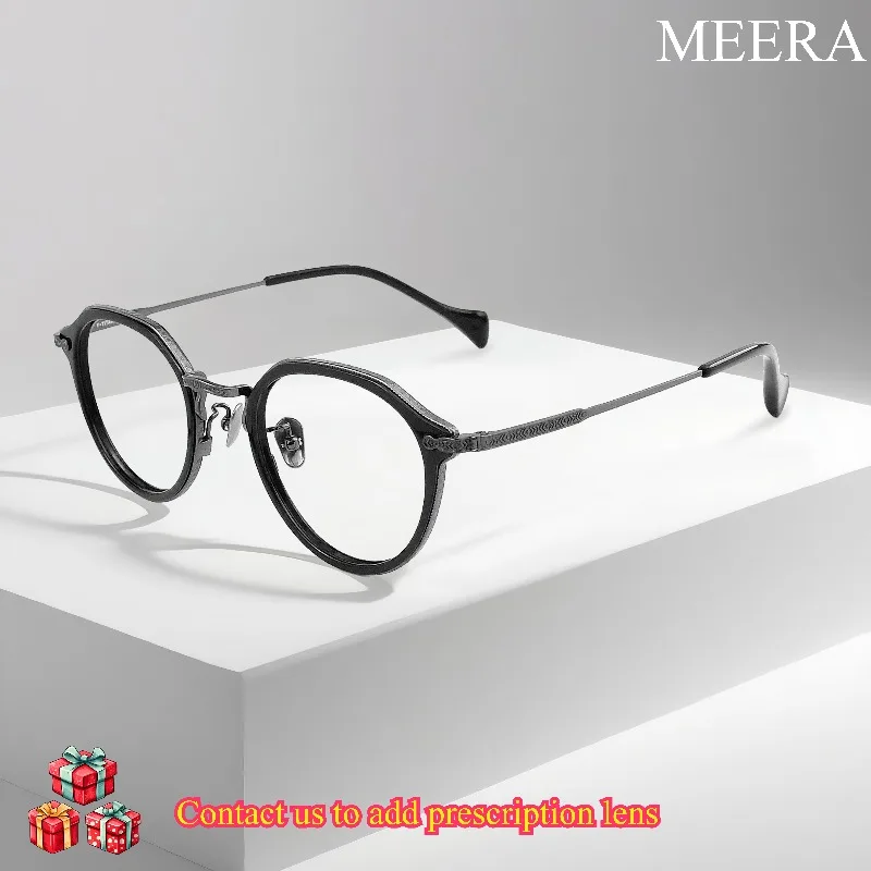 

OTW6011 Wholesale Lightweight Retro Round High Quality Frame Durable Eyeglass Frames Optical Glasses for Men Women