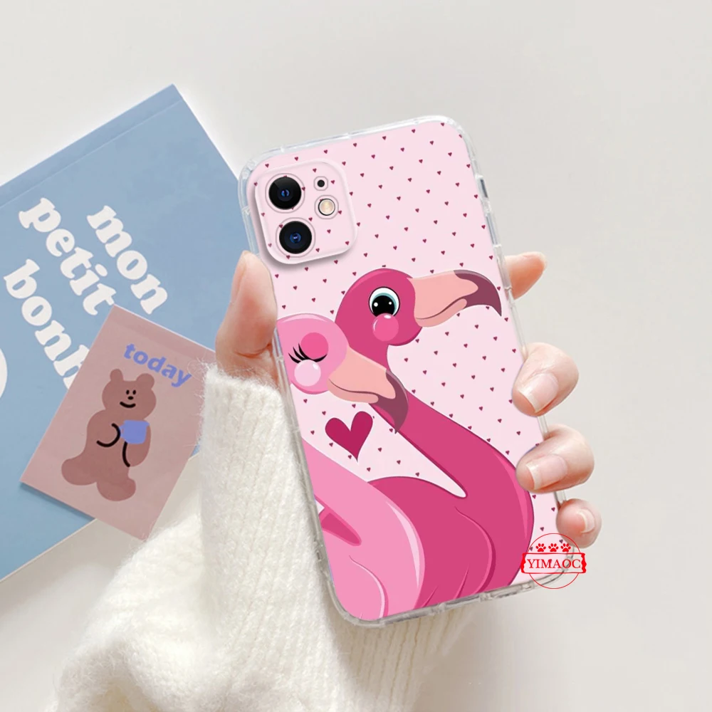 8Q Animal flamingo Soft Case for Motorola Moto G4 Plus G41 G5 Plus G50 G51 G5S G6 Play G60 G7 Power G71 G5 G9