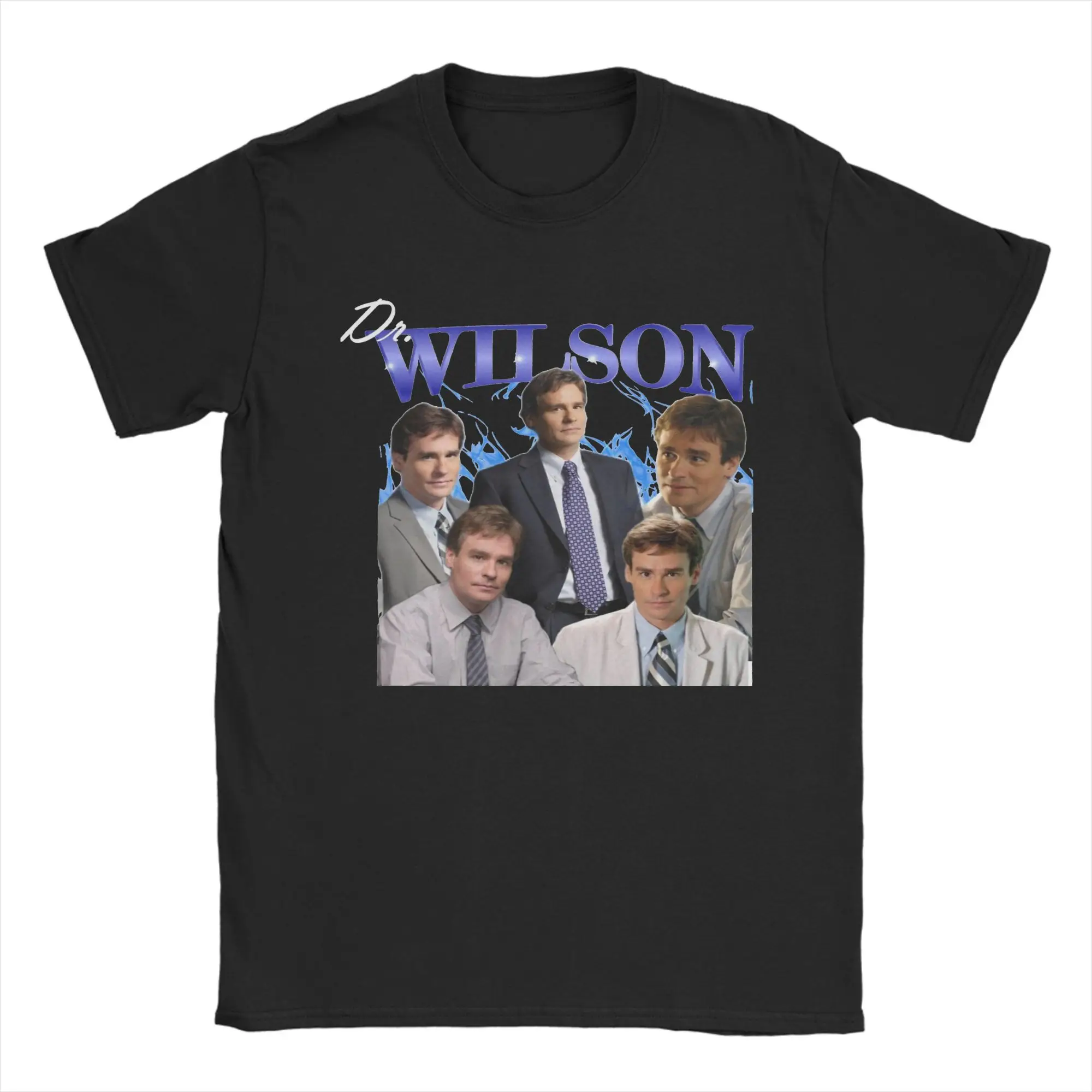 

Dr Wilsons House MD T Shirt Men's 100% Cotton Funny T-Shirt Crewneck Tee Shirt Short Sleeve Tops Birthday Gift