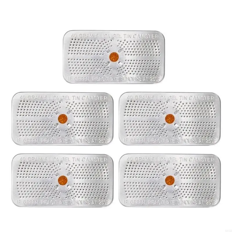 Pack of 5, Reusable Gel Desiccant Hygroscopic Agent Keep Your Home Dry B95B