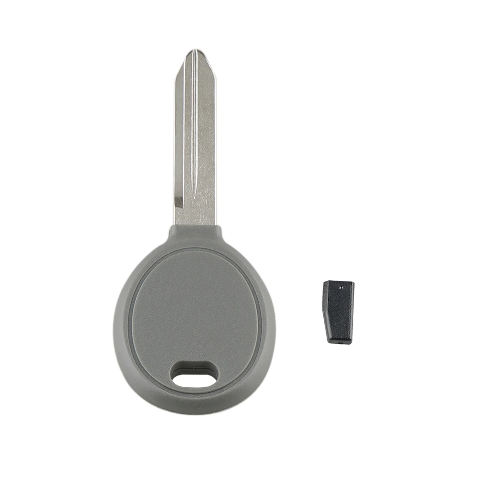 Carcasa de llave de coche en blanco sin cortar, encendido Fob apto para Chrysler Dodge, funda de llave con Chip transpondedor 64 Y160-PT