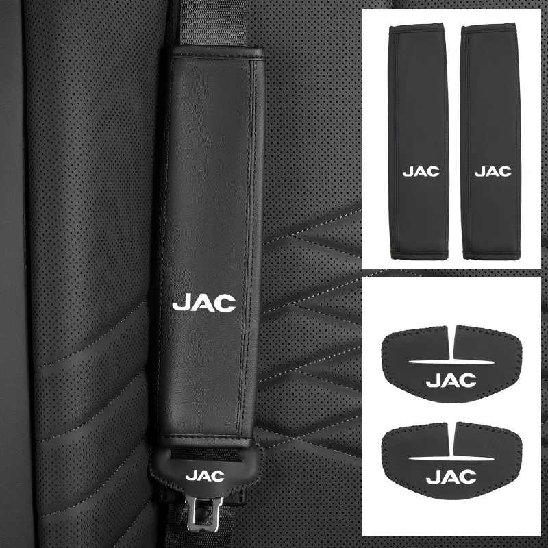 

Car Seatbelt Shoulder Cover Belt Buckle Mat Padding Pads Accessories For JAC J7 J3 S2 J2 JS2 T8 JS4 J5 Refine S3 S7 J4 S4 JS3