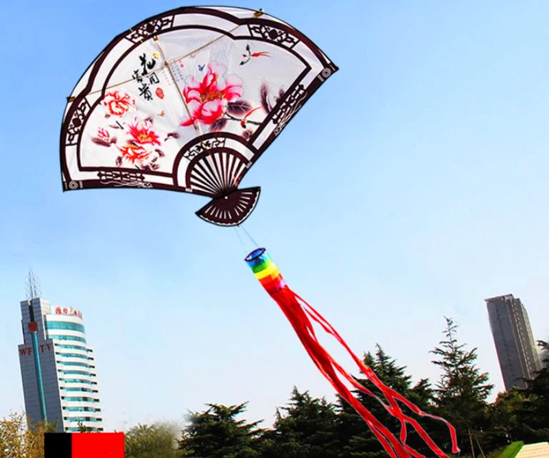 Free Shipping traditional kites flying for adults kites outdoor toys ripstop nylon Kite string paragliding wind kite children