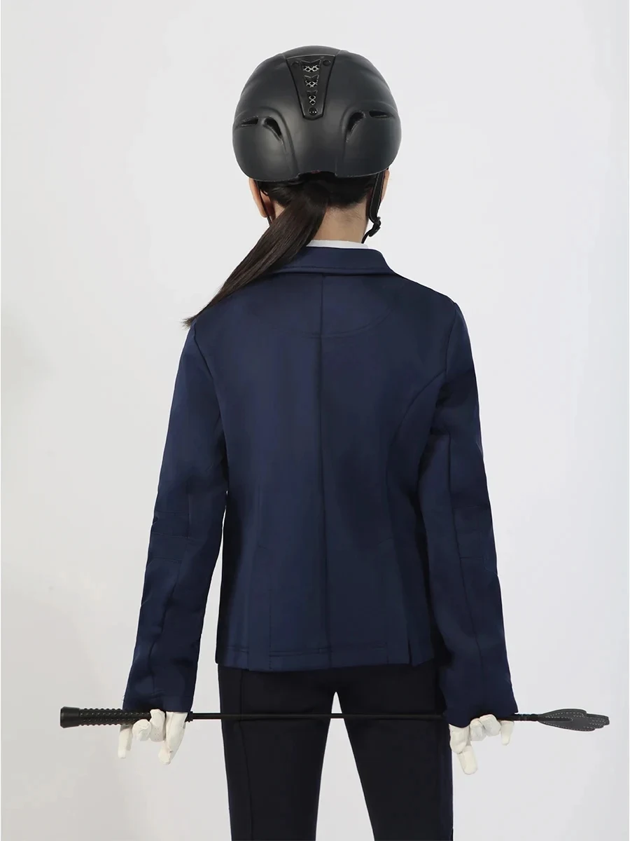 Nouvelle veste d'équitation pour enfants vêtements enfants manteau professionnel Blazer haut garçons filles cavalier équipement équestre