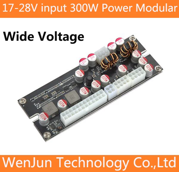 Imagem -01 - Fonte de Alimentação Alta com Tensão Larga da Entrada dc 1728v 300w Apoio 19v 24v Psu Itx Módulo do Poder Dc-atx Elevação Nova fonte de alimentacao alta com tensao larga da entrada dc 1728v 300w apoio 19v 24v psu itx modulo do poder dc atx elevacao nova 01