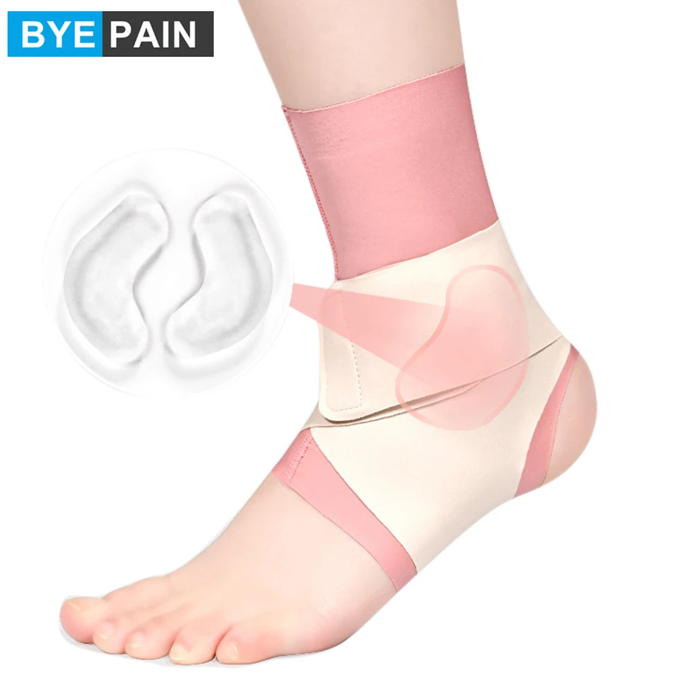 

1Pcs Sports Ankle Brace Compression Sleeves Ankle Support for Achilles Tendonitis, Joint Pain, Reduces Swelling, Heel Spur Pain