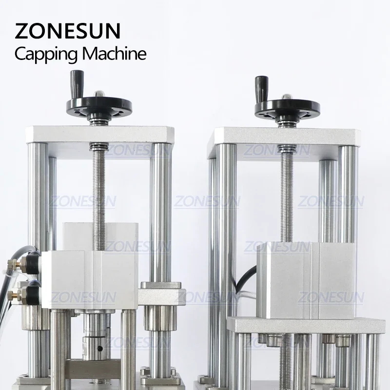 ZONESUN Automatico Fragranza Profumo Bottiglia di Vetro Spruzzatore Tappo Crimpatura Pressatura Tappatrice
