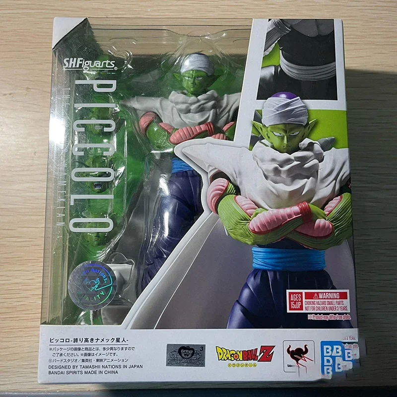 

Original Bandai Shfiguarts Dragon Ball Z Piccolo Action Figure Shf Cape Super Hero Pvc Anime Figurine Collectiblr Model Toy Gift