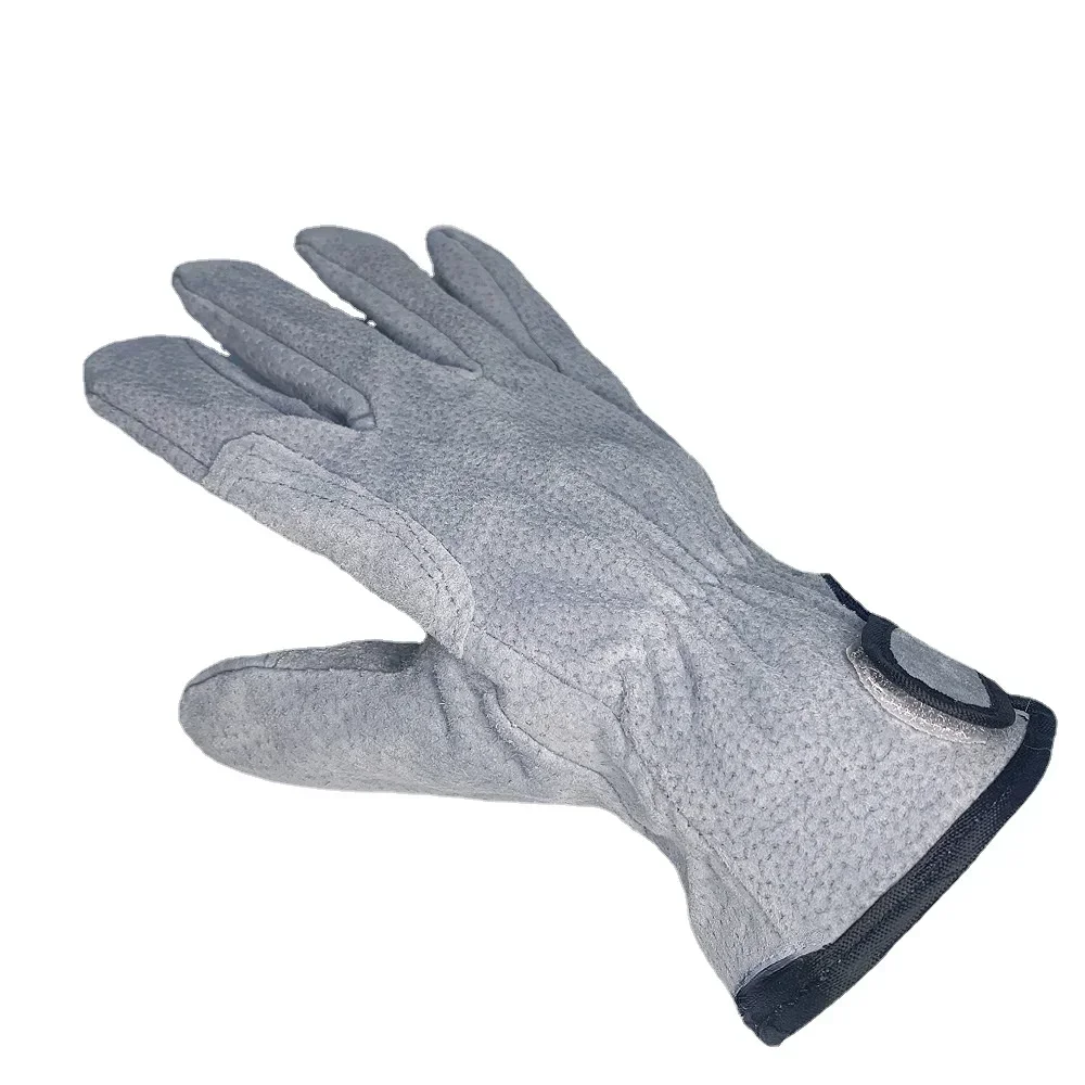 Work Gloves Leather Workers Work Welding Safety Protection Garden Sports Motorcycle Driver Wear-resistant Gloves Heat Insulation