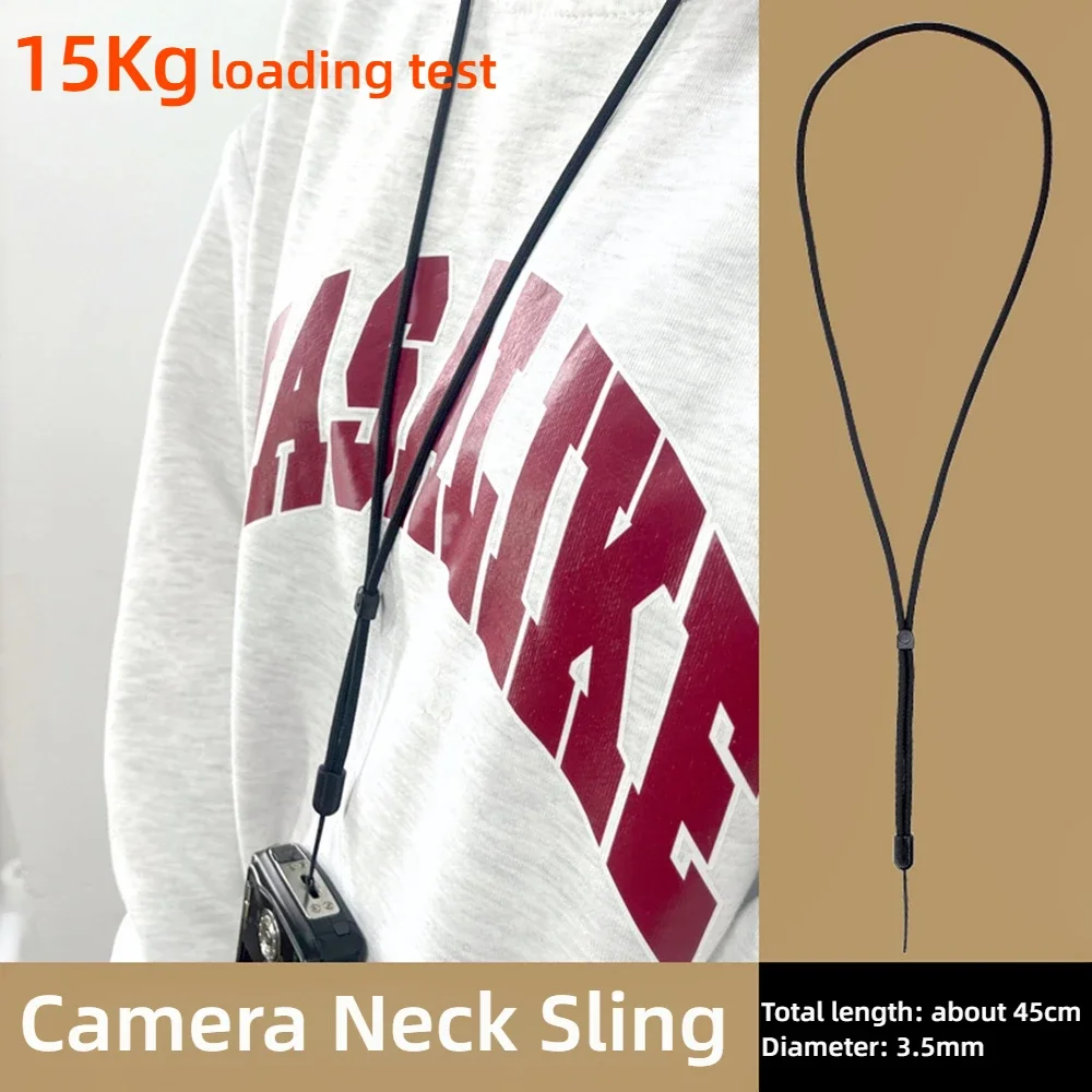 Camera Neck Strap Sling Lanyard for Canon V1 SX740 G7X3 Ricoh GR3II GR2 Sony ZV1 Fuji Nikon Z30 Z6 II ZFC Mirrorless Accessories