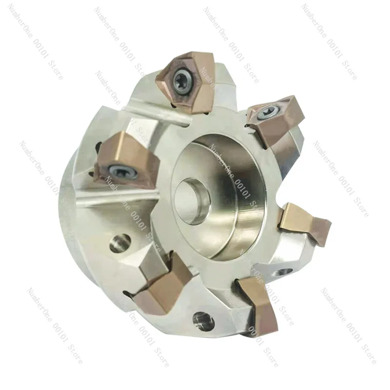 Manufacturer Custom 90 Degree Fast Feed Cutter Head Heavy Cutting Flat Milling Cutter Head WNMU0806 Disposable Milling Cutter He
