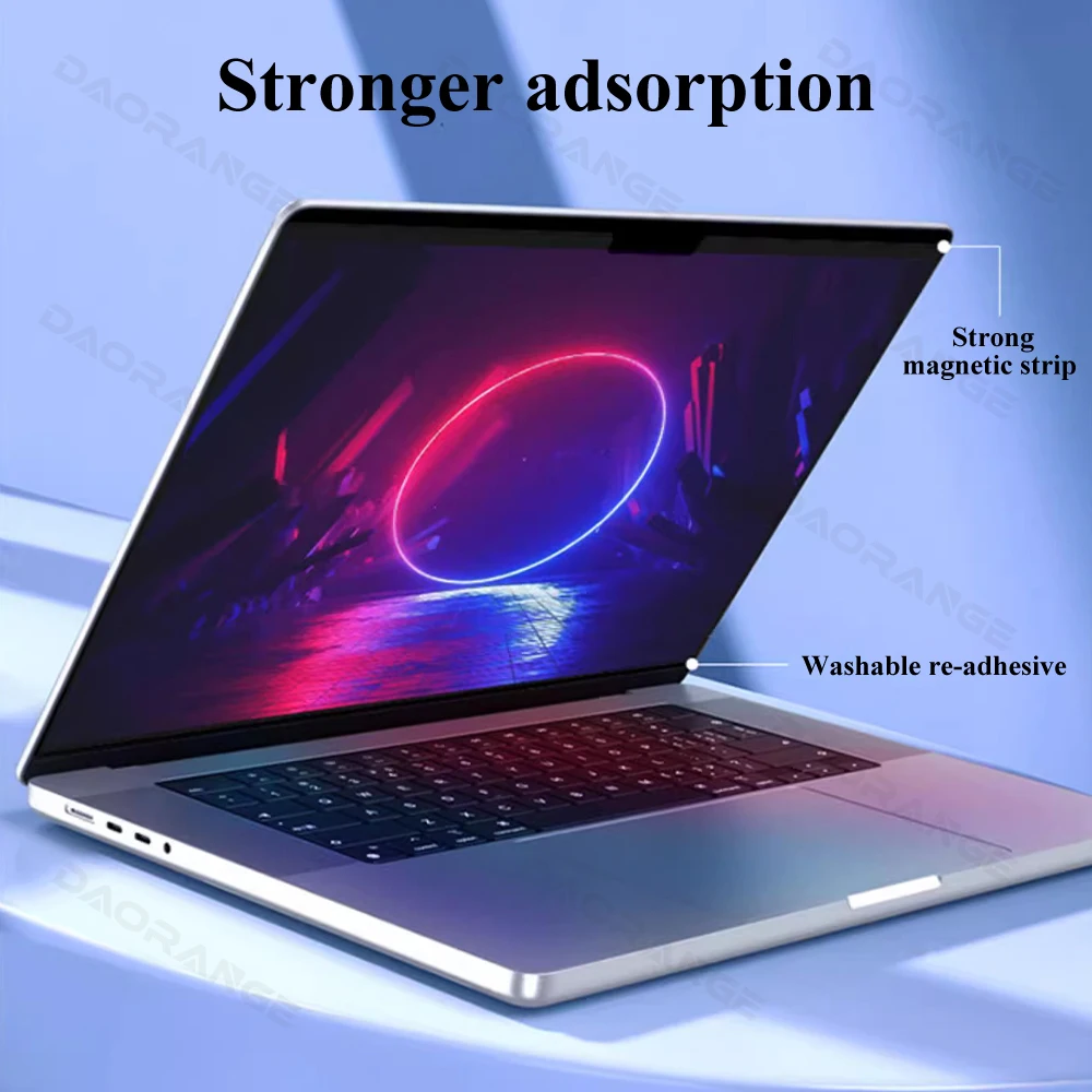 Магнитная защитная пленка HD для Macbook Air 13 M1 A2179 A2337 A2681 Macbook Pro 13 14 15 16 A2289 A2251, защитная пленка для экрана