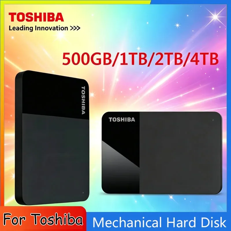 

For Toshiba Canvio Ready B3 USB 3.0 Portable External Hard Drive - 4TB 2TB 1TB 2.5 Inch Hard Disk for Laptop Mac/Android