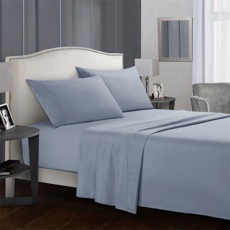 High-quality Simple King Size Bed Sheet Set Soft Comfortable Fitted Sheets Sets Queen Durable Bed Cover Mattress Protector Cover