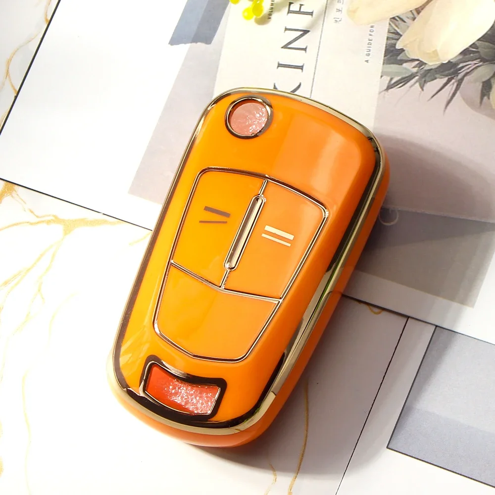 KEYYOU فوب بولي TPU حافظة مفاتيح السيارة عن بعد غطاء شل لأوبل فوكسهول أسترا J كورسا D إنسيجنيا فيكترا C زافيرا سيجنوم