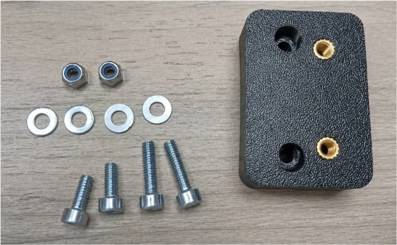 License Plate Mount Bracket Kit For Simson S51, Motorcycle Number Plate Holder with Complete Fasteners