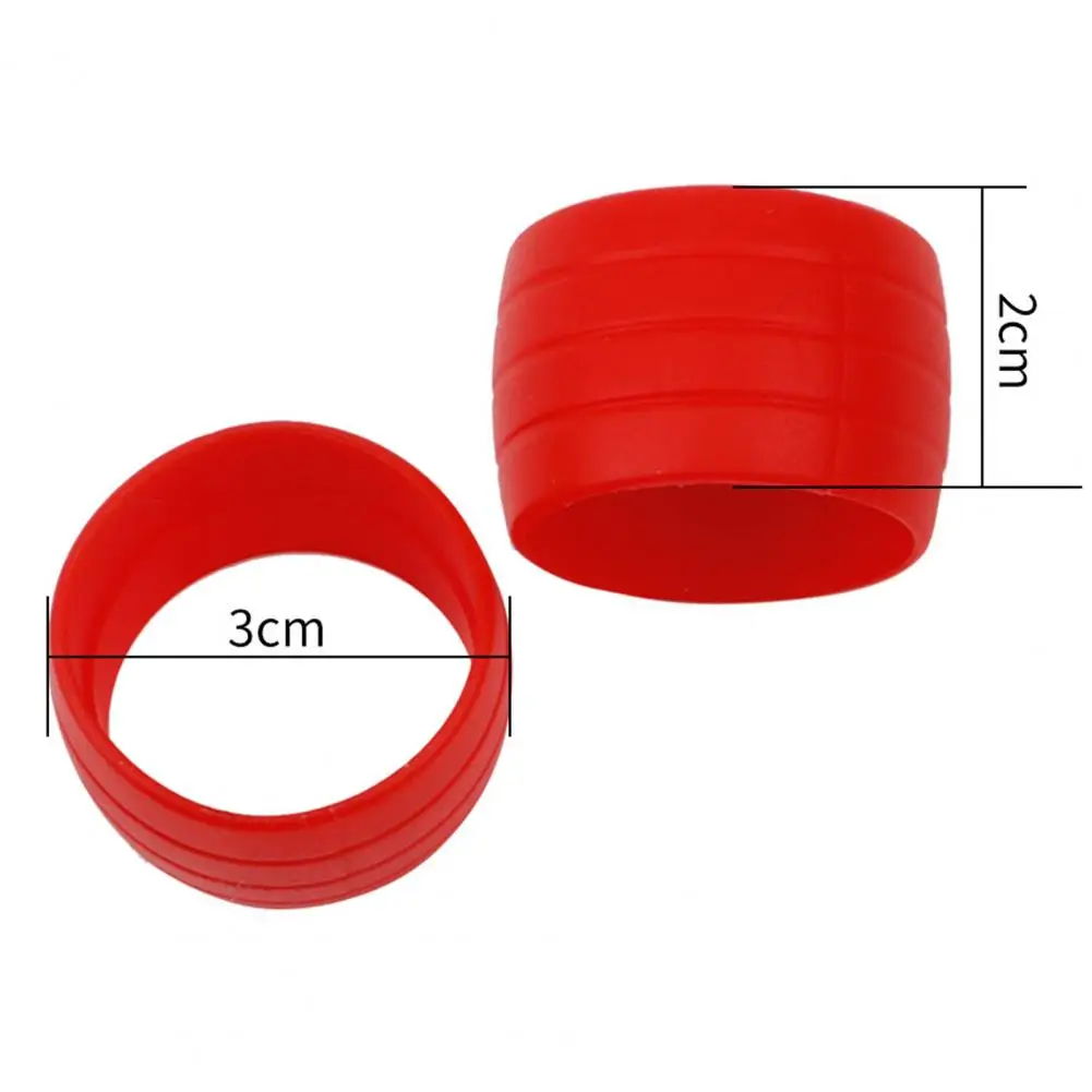 2pcs Bar Tape Fix Ring Silicone Bicycle Handlebar Tape Plug Fixed Ring Road Bike Shift Handle Cover Non-Slip Cycling Accessories