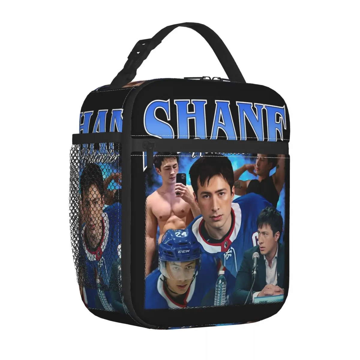 

Shane Hollander Heated Rivalry Thermal Insulated Lunch Bags for School Portable Bento Box Cooler Thermal Lunch Boxes