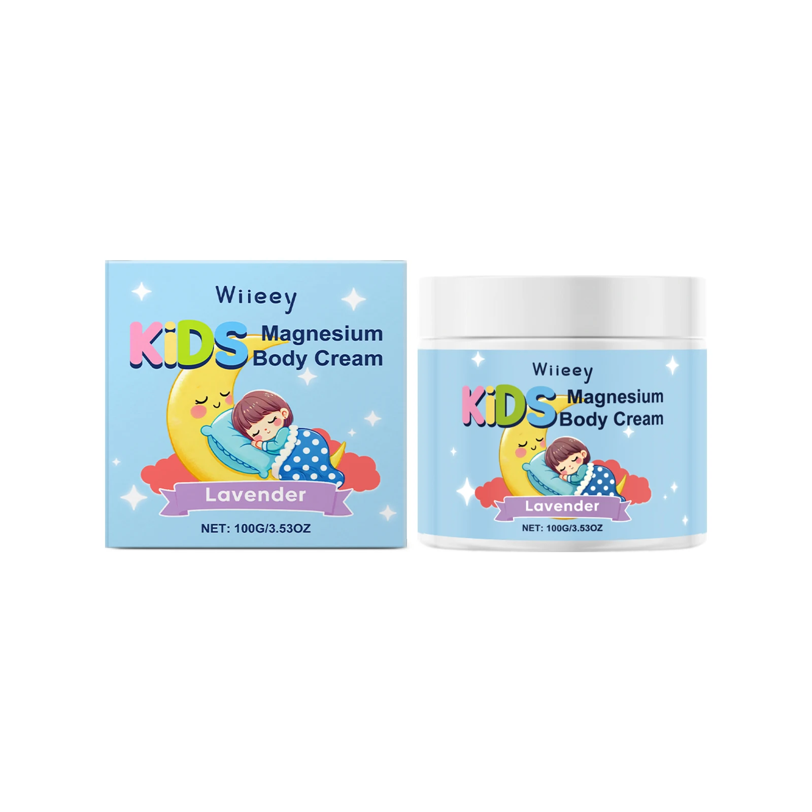 

KDS Magnesium Body Cream with Lavender – Soothing Muscle Relief & Deep Hydration | Relaxing Nighttime Moisturizer | 100g/3.53oz