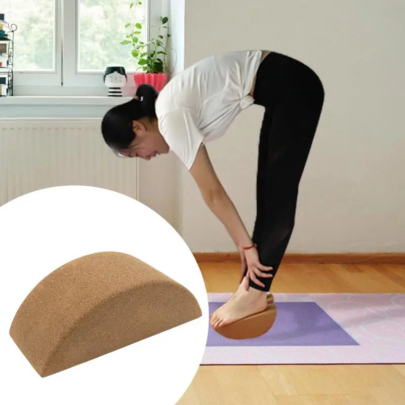 Yoga Exercise Bricks Anti-Slip Yoga Training Blocks Cork Bricks Indoor Outdoor Sports Training Workout Equipment Cork Blocks 