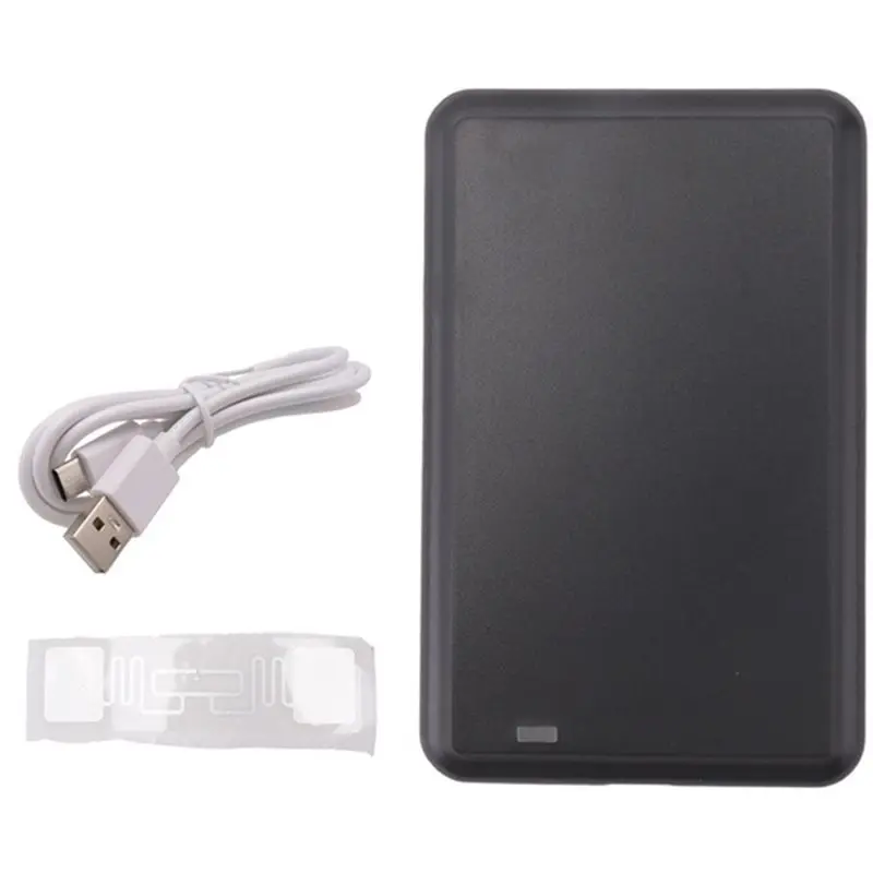 FULL-USB UHF Tag Reader ISO18000-6C 6B 860-960Mhz Read Writer HID-USB Virtual COM Output Adjustable Tag Reader ISO18000-6C 6B