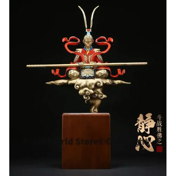 5 A+ Collection Edition-TOP Business Mascot - China Wu Kong # God of victory God of War Business decorative art Sculpture statue