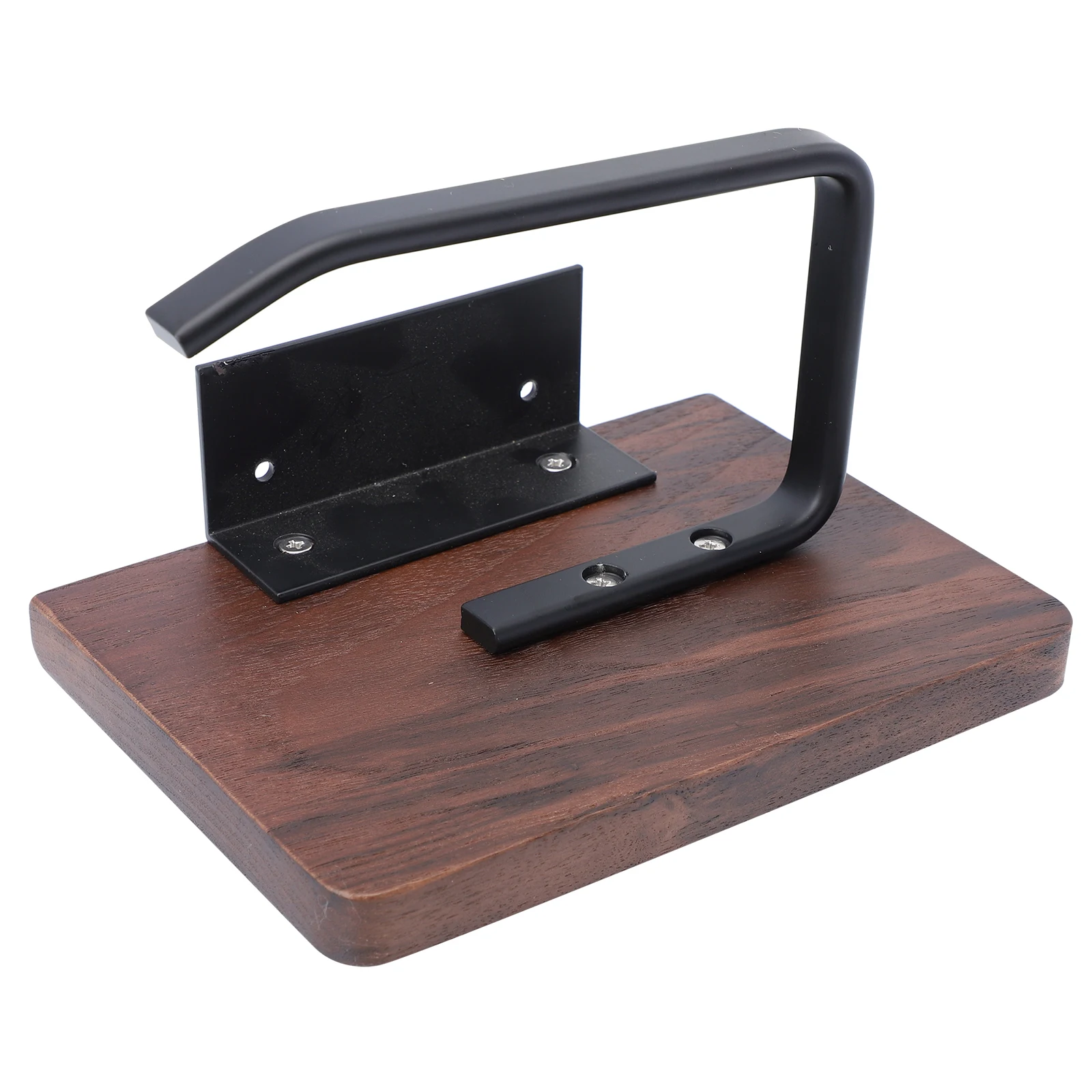 

Bathroom Shelf Paper Towel Holder Wall Mount Rack Toilet Kitchen Wooden Roll Organizer High Strength Durable Space Saving Simple